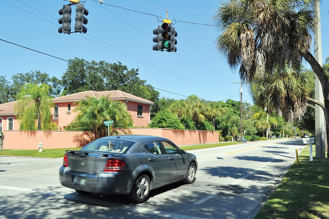 Residents of Hudson Bayou and Gulfview Drive expressed concerns with the traffic light being removed at Orange Avenue and Gulfview Drive. Rachel S. O'Hara.