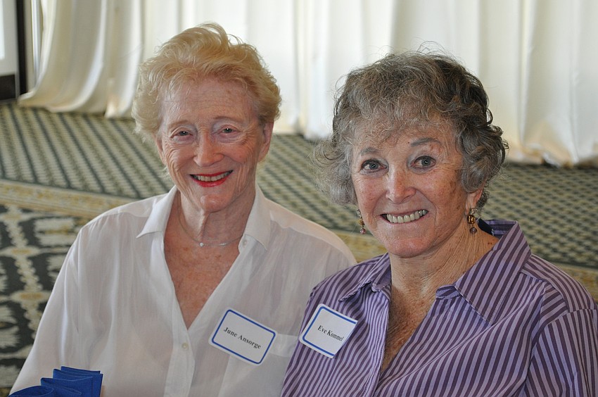 June Ansorge and Eve Kommel