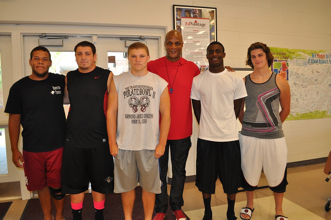 Darryl Strawberry visits East County