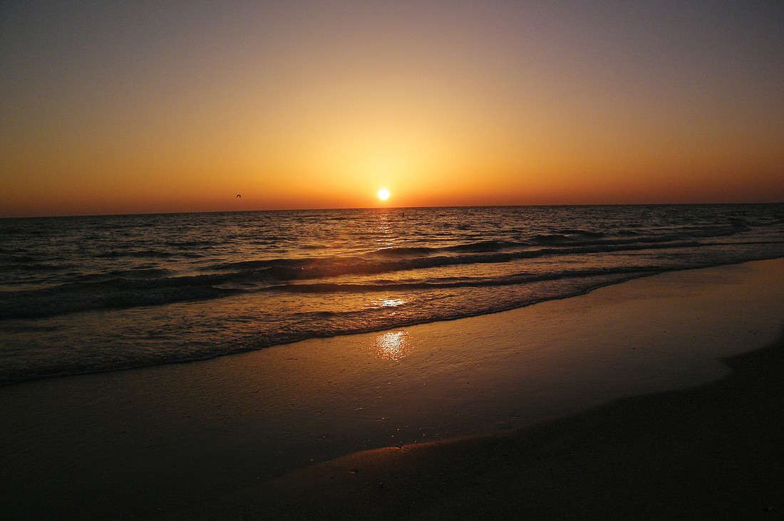 Lakewood Ranch resident Nikki Bradshaw took this sunset photo Oct. 1, on Anna Maria Island.