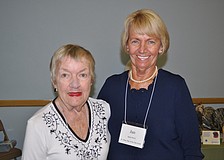 Barbara Marcouiller and Jan Davin