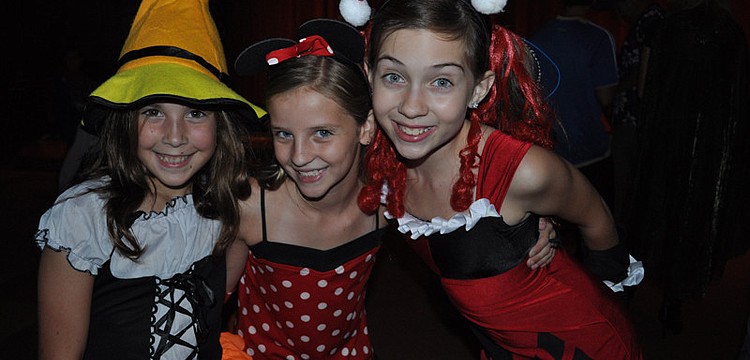 Mikaela Campbell, Skylar Homan and Caroline Cestaro are all in fifth grade.