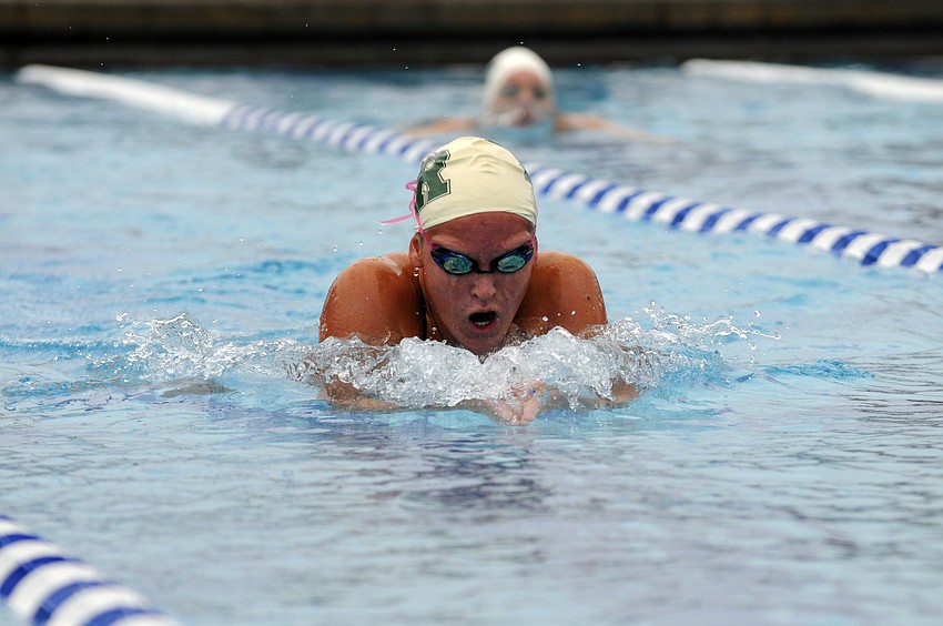 Lakewood Ranch junior Danielle Valley won four events, including the 200-yard individual medley.