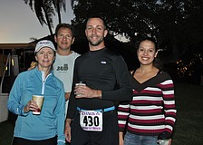 Maureen and Stan Greenway from Bradenton, Brian Hunt from St. Pete and Christina Lima from St. Pete