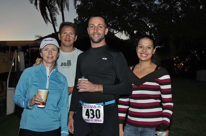 Maureen and Stan Greenway from Bradenton, Brian Hunt from St. Pete and Christina Lima from St. Pete