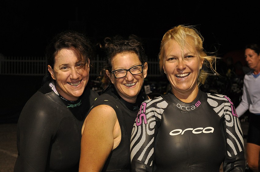 Joan Mancuso from Gulf Port, Samantha Ring from Gulf Port and Cindy Dixon from Venice