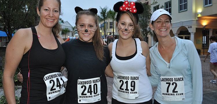 Jennifer Watson and her daughter, Madison Armstrong, met up with Amber Winterbottom and her mom, Corina Geiger.