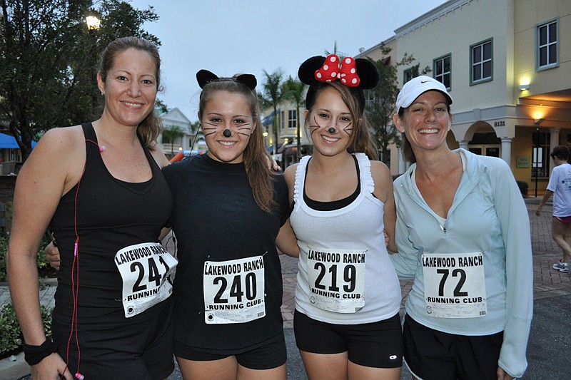 Jennifer Watson and her daughter, Madison Armstrong, met up with Amber Winterbottom and her mom, Corina Geiger.