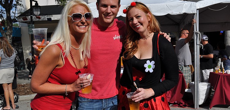 Tiffany Carr, Andrew Waltrip and Sherrie Rules