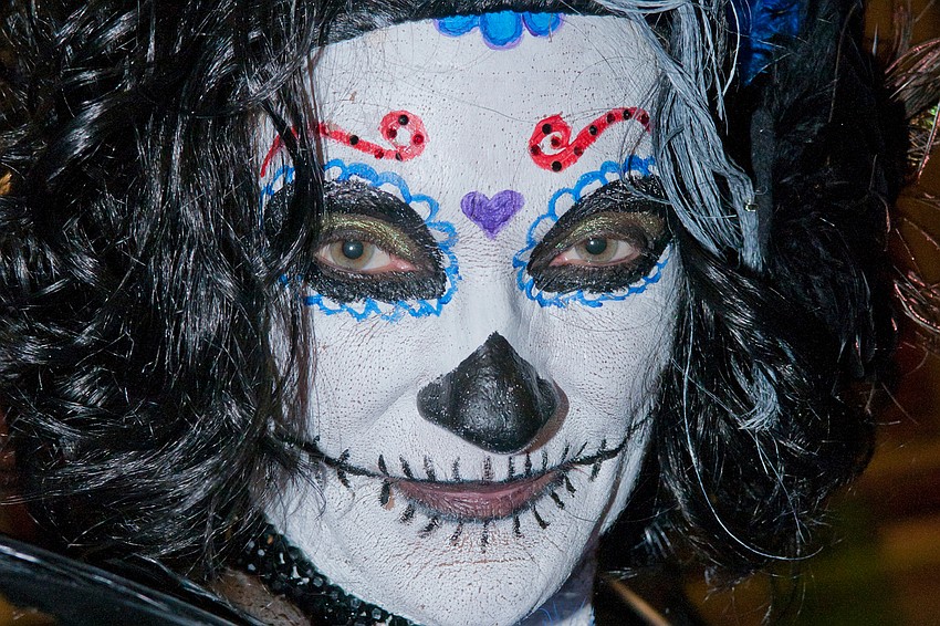 Black Tie Stand-Out of the week is Barbara Zdravecky â€¦ as seen by Tim Burton? Photo by Peter Acker