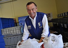 Goodwill celebrated the grand opening of its new Lakewood Ranch drop-off center, located at 9126 Town Center Parkway, Nov. 1. Today attendant John Hannah was on hand to collect and sort donations.