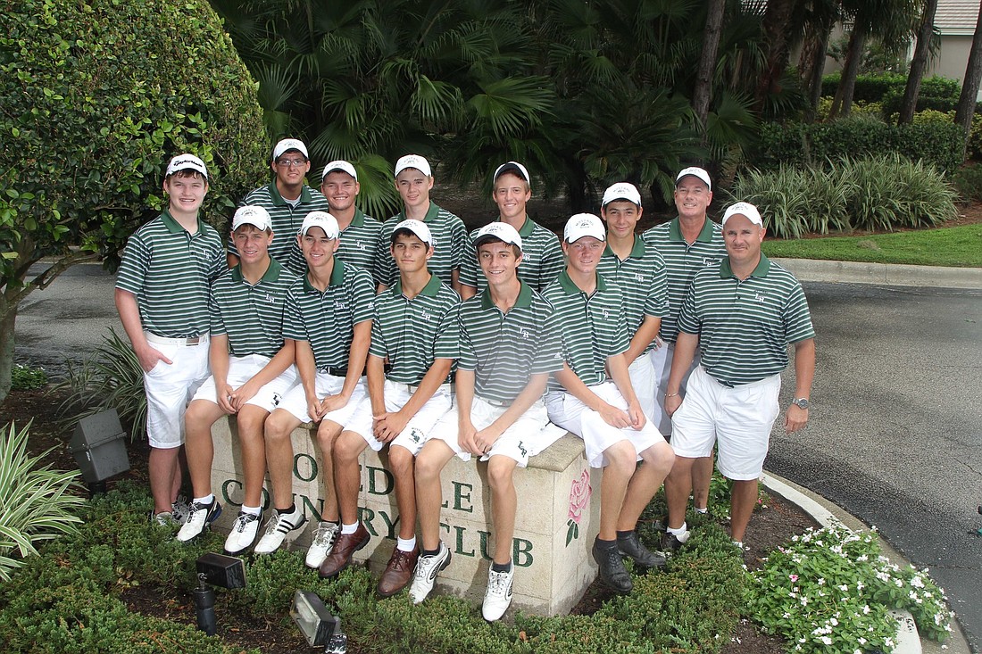 The Lakewood Ranch High boys golf won the Class 2A state title Nov. 2.