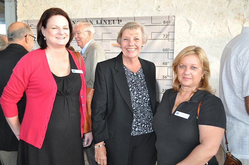 Diane Tolan, Sue Stolberg and Sue Ryan with Mote