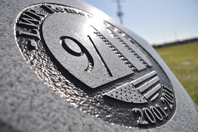 This memorial to the 10th anniversary of the terrorist attacks of Sept. 11, 2001 went up earlier this week at Premier Sports Campus in Lakewood Ranch.