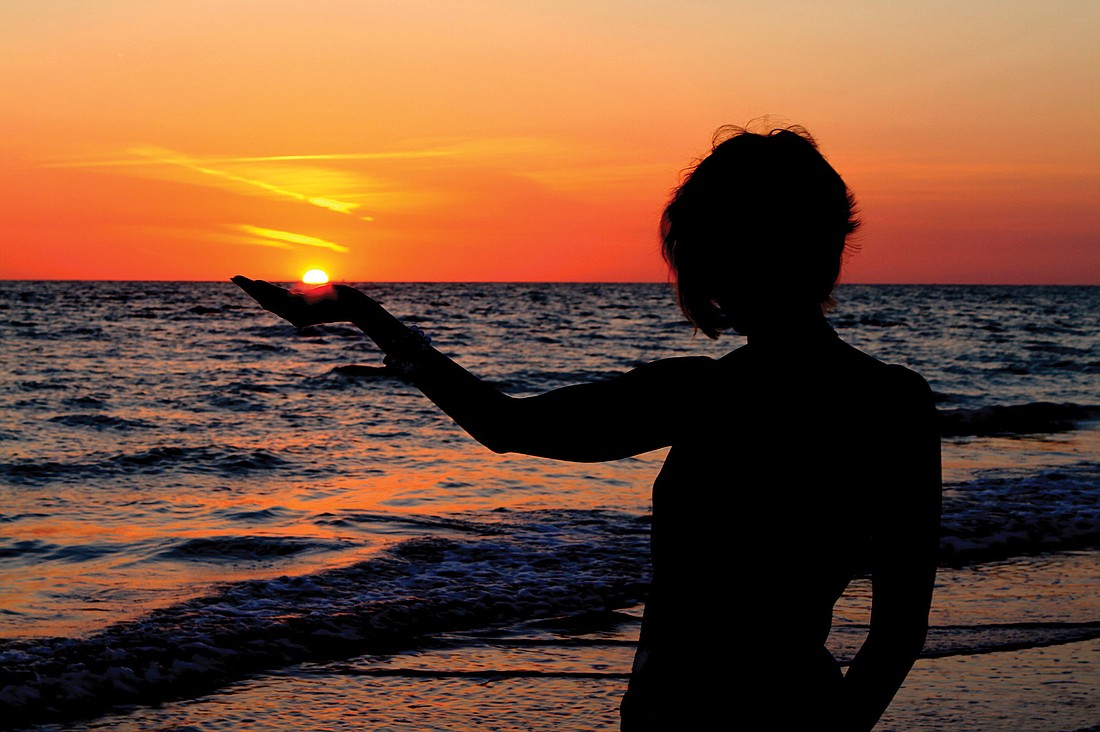 Donald Guth submitted this sunset photo, taken at Lido Beach.