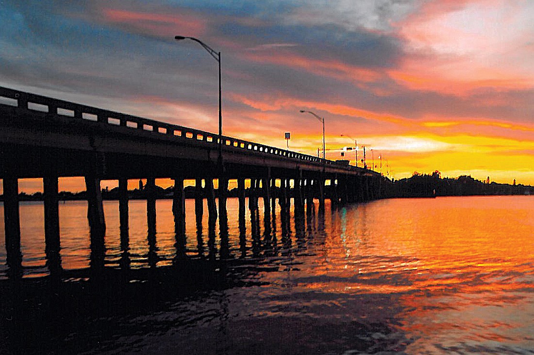 David Walls submitted this sunset photo, taken near the north Siesta Key bridge.
