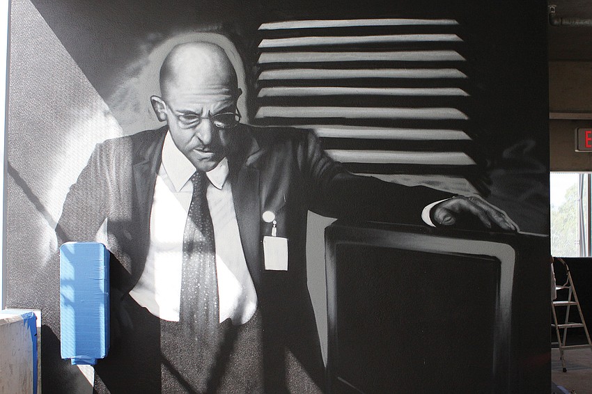 The third-floor artists are from France.