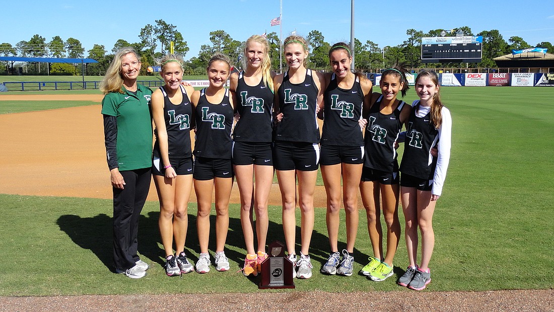 The Lakewood Ranch High girls cross country team earned a berth in next week's Class 3A state meet after finishing second in the Class 3A-Region 3 meet Nov. 11.
