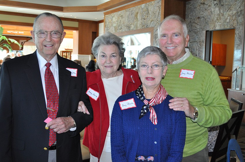 George Johnson, Mary Lowery and Gay and Jerry Bowles