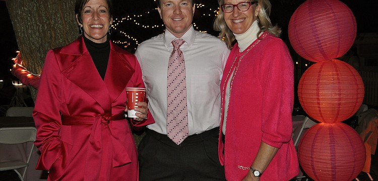 Susan and Jim Cavanaugh with Kim Cornetet