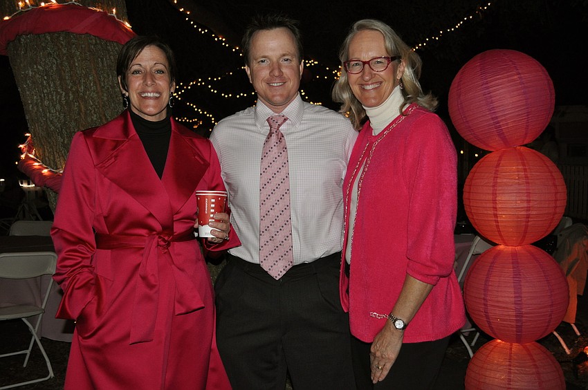 Susan and Jim Cavanaugh with Kim Cornetet