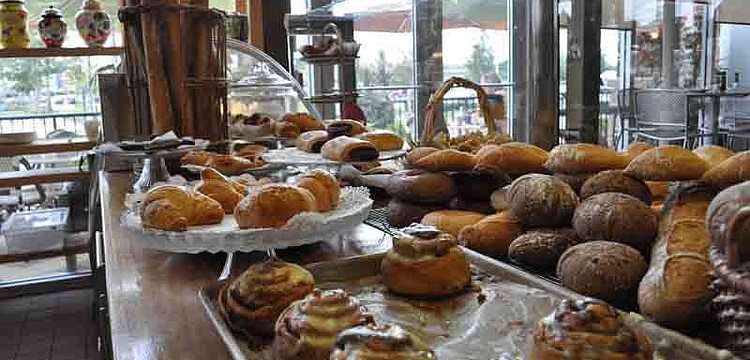 John Dough Bakery offers an assortment of baked goods and sandwiches daily.