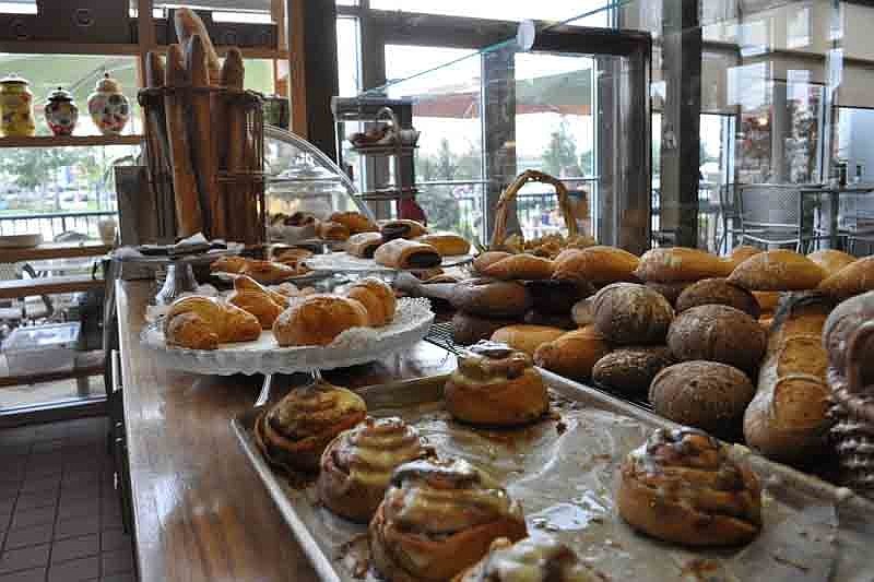 John Dough Bakery offers an assortment of baked goods and sandwiches daily.
