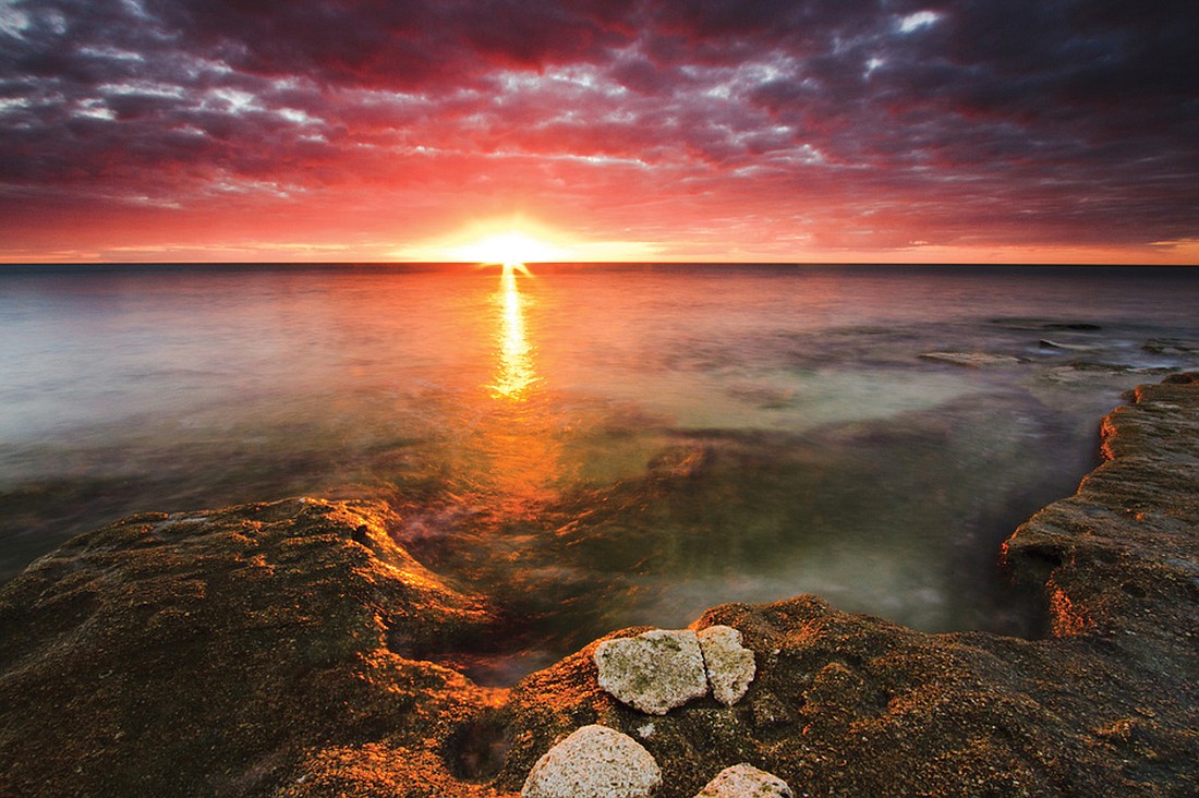 Chris Gatti took this picture Nov. 4, at Point of Rocks on Siesta Key.