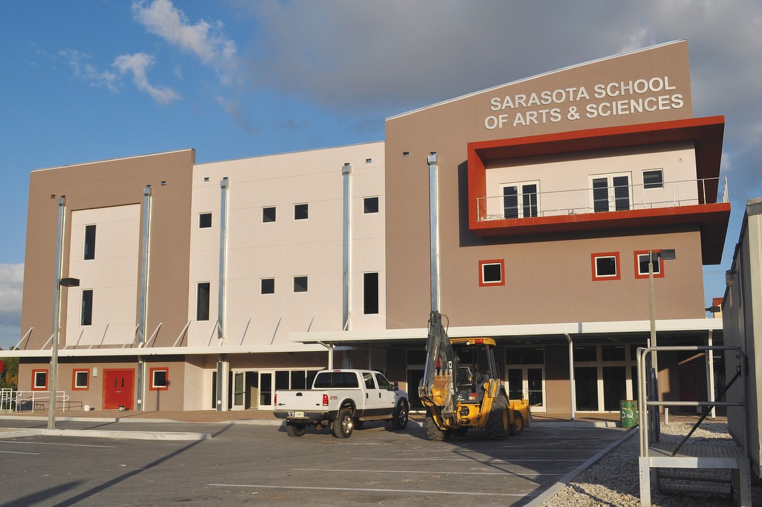 The new school building will house 34 classrooms and an IT room on each of its three floors.