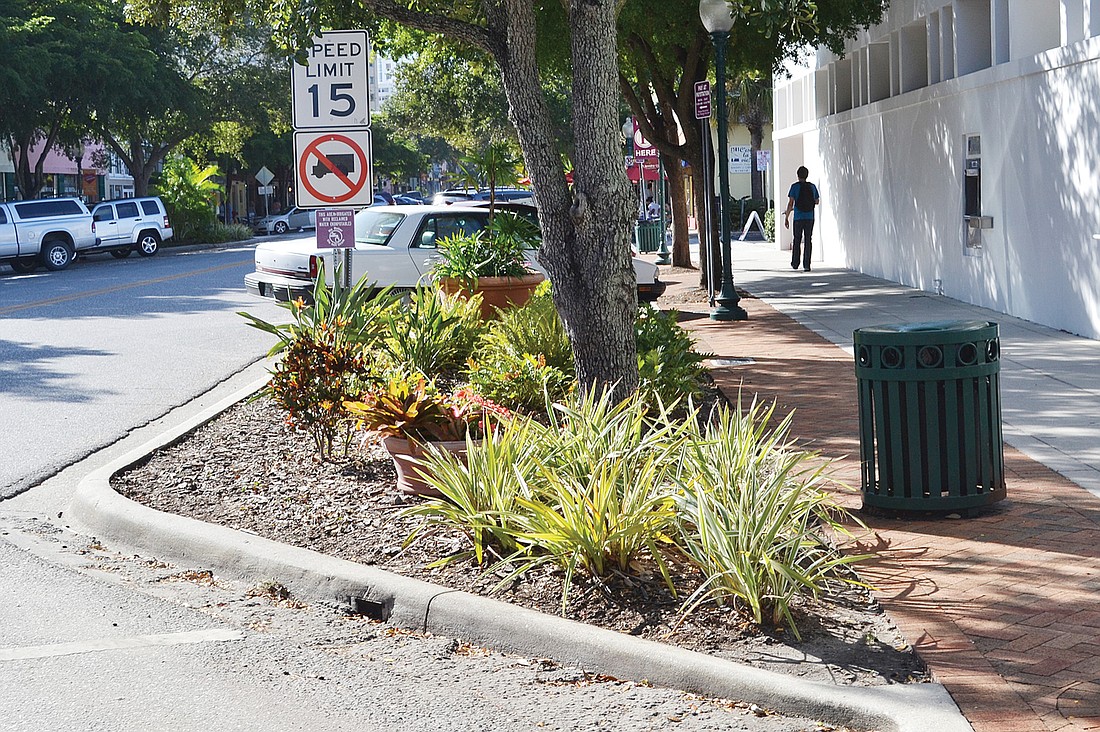 The Downtown Improvement District is weighing the pros and cons of having an enhanced level of maintenance service along Main Street. File photo.