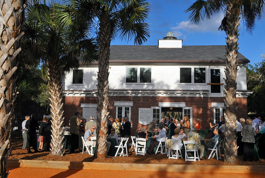 The Conservation Foundation of the Gulfcoast held their annual members reception in conjunction with the grand opening of the new Center for the Arts, Sunday, Nov. 20, out at Bay Preserve.