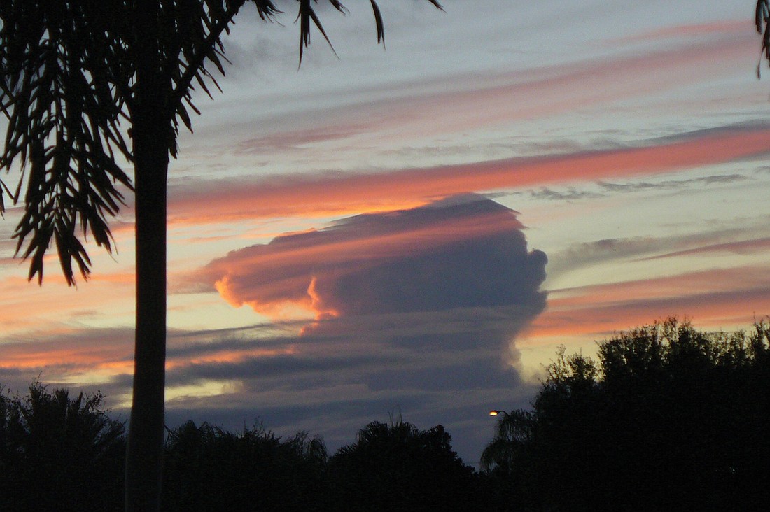 East County resident Sue Gates took this picture Oct. 13, from her backyard.