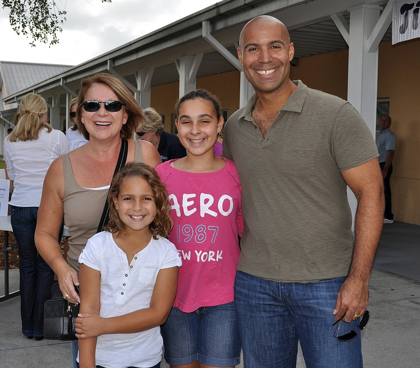 Martina and Chris Timol brought their daughters Sabine, 8, and Simone, 12, to the festival.