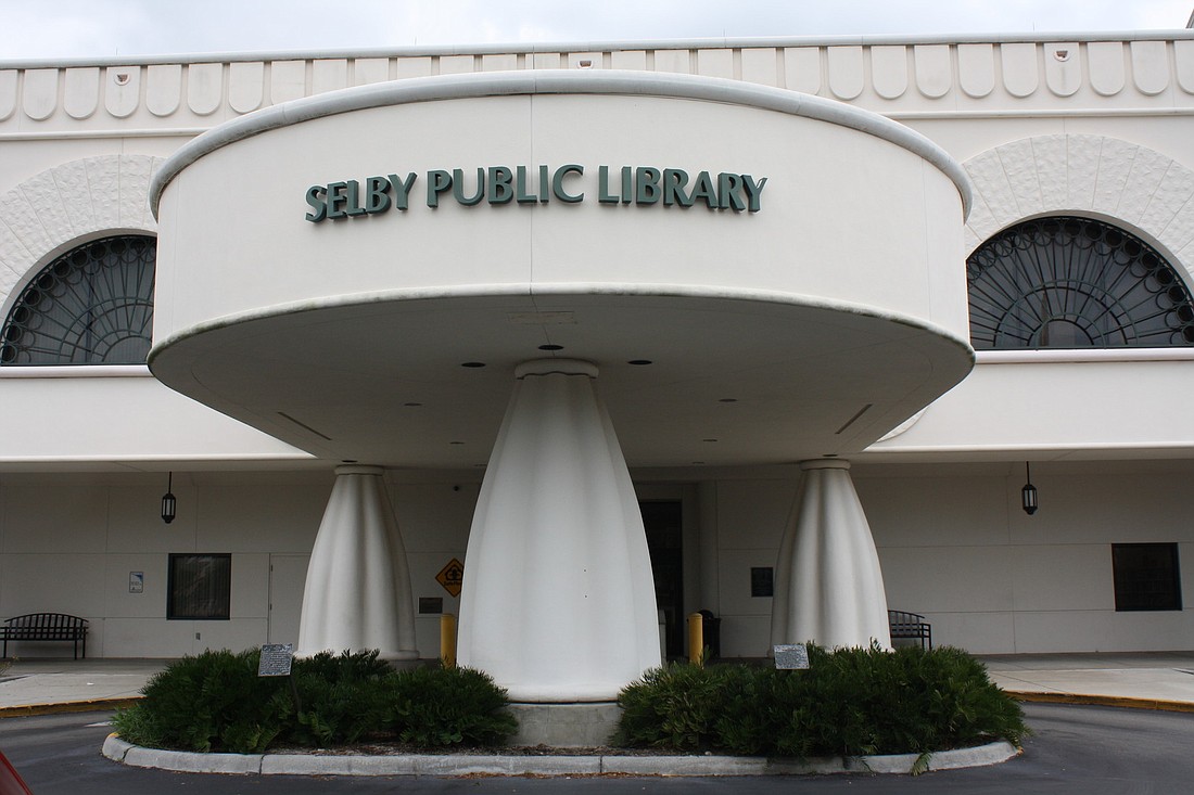 The library is located at 1331 First St., Sarasota.