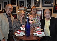 Robert and Carol Baldwin with Christine and John Brown