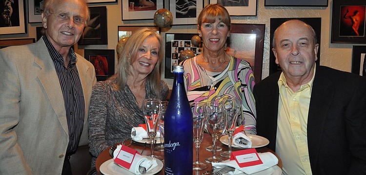 Robert and Carol Baldwin with Christine and John Brown