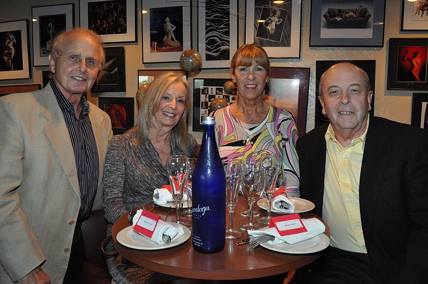 Robert and Carol Baldwin with Christine and John Brown