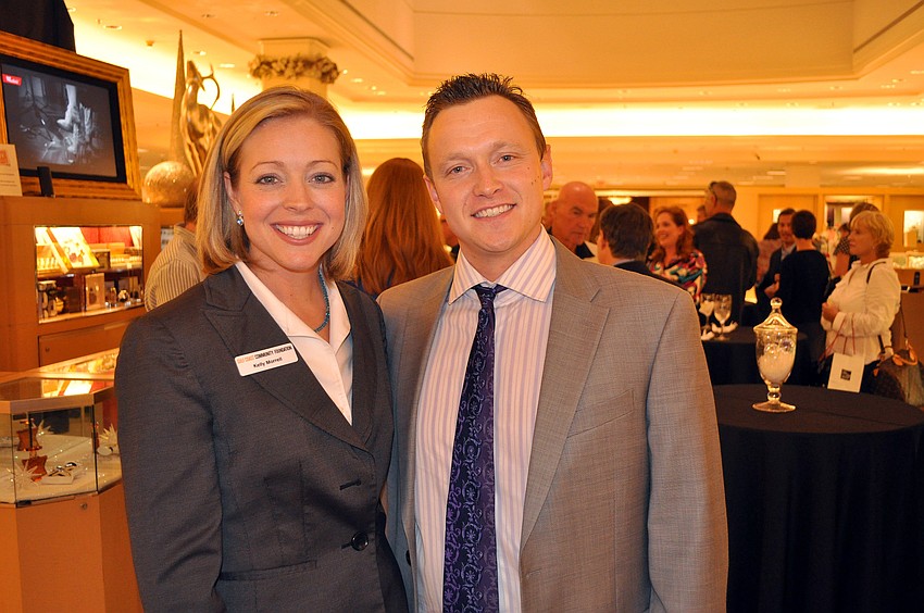 Kelly Morrell and Sam Davidson