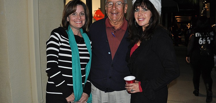 Maria Cuffaro with Edward and Patricia Leon