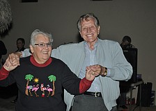 Office Manager Jeanette Frint and Manager D.M. Williams