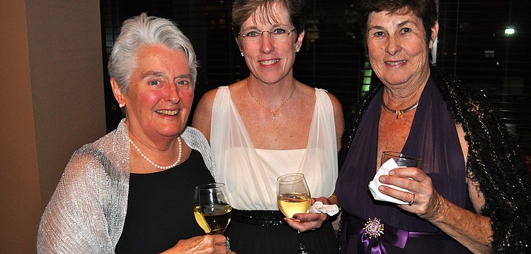Nancy Sweeney, Diane Marcus and Carol Bauer