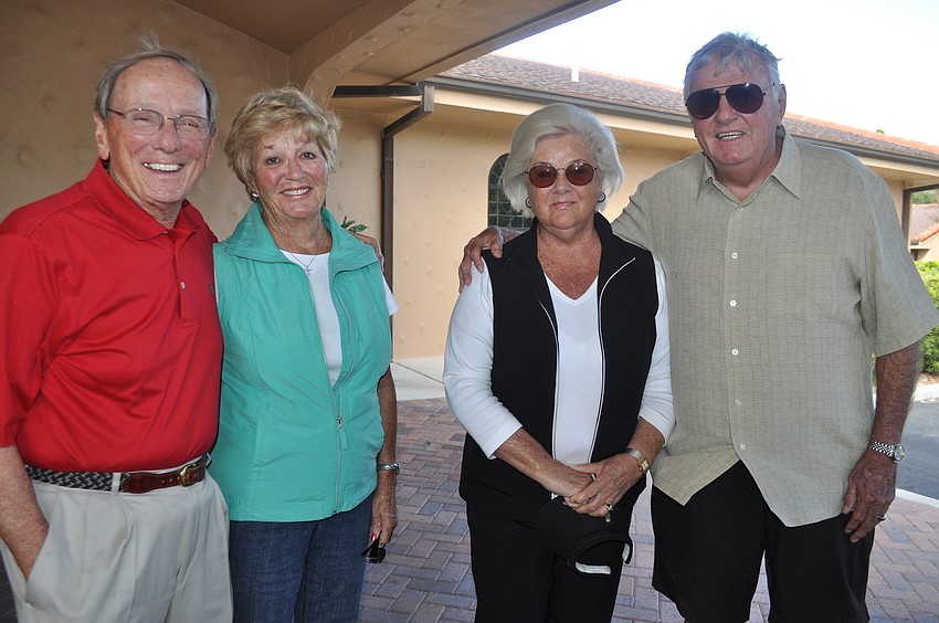 Dick and Sue Antonello with Marilyn and Roger Holz