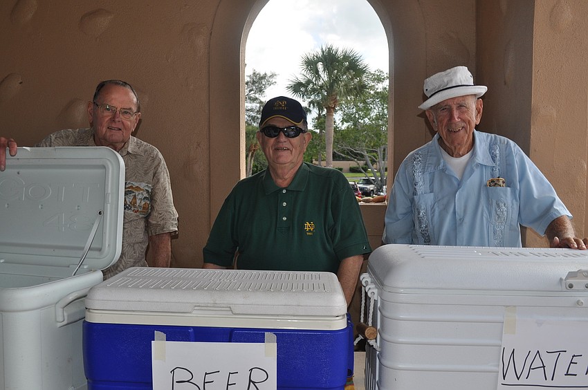 Fred Leahy, Jack McMahon and Paul Shields