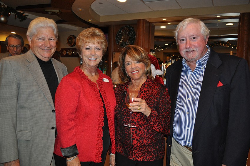 Richard Fountain, Elaine Coulter, Joan Partridge and Gene Campbell