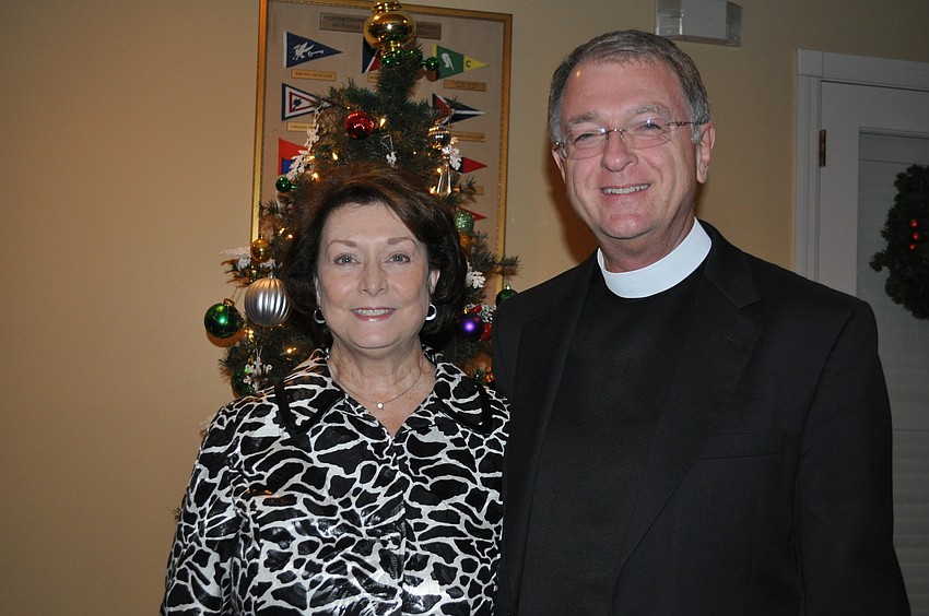 Linda Robinson and Rev. Fred Robinson from Church of the Redeemer Episcopal