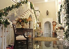 The mansion features the handiwork of 13 designers from the American Society of Interior Designers, who have transformed each room using the latest trends in home design and holiday dÃ©cor.