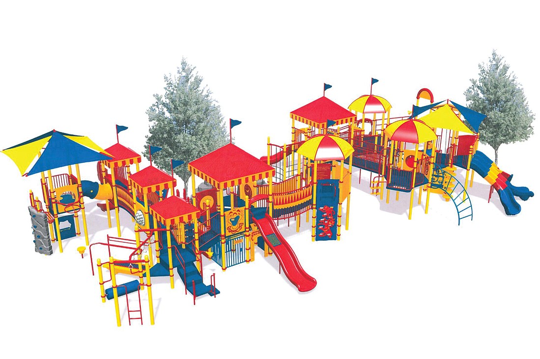 This circus-themed Payne Park playground was approved by the city Monday.