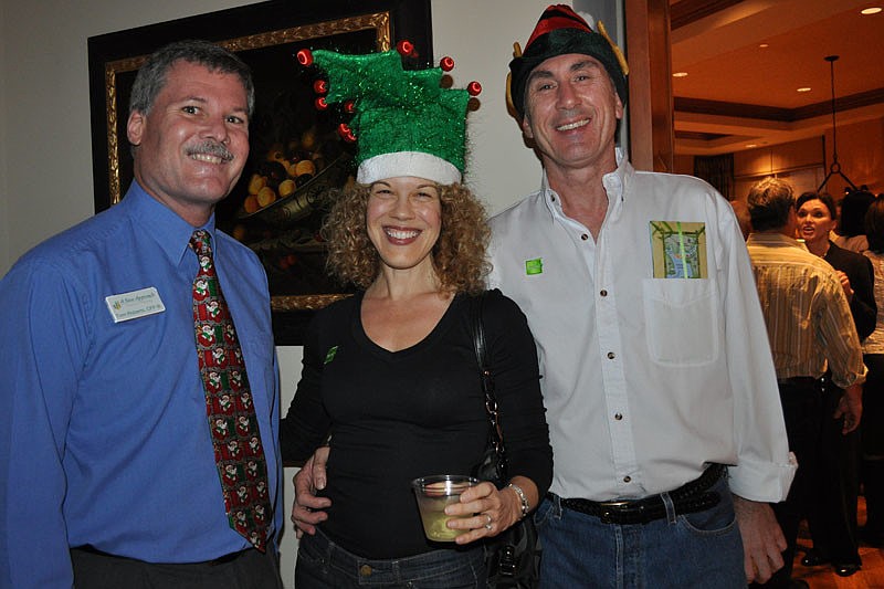 Tom Roberts, of A New Approach, with Christine Koch and Steve Boris, both of Boost Studio