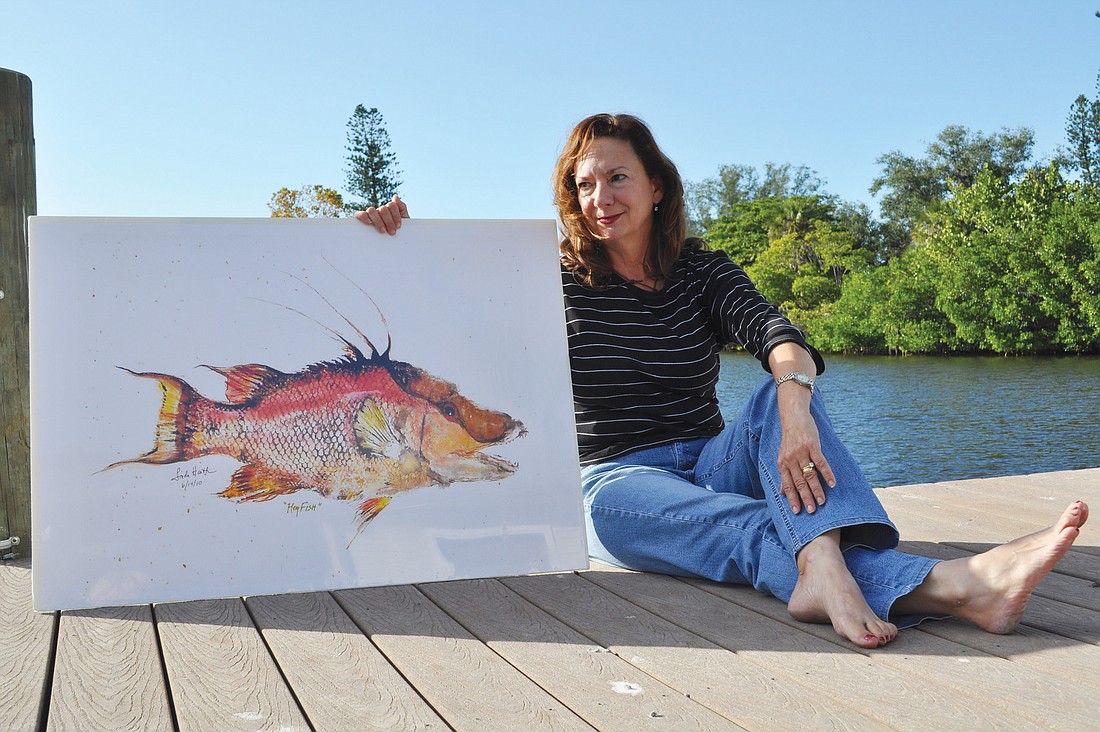 "I no longer look at a fish like it's just my dinner," Linda Heath says. "I stare at the details, and I'm amazed by the colors. I think it's Mother Nature's best work."