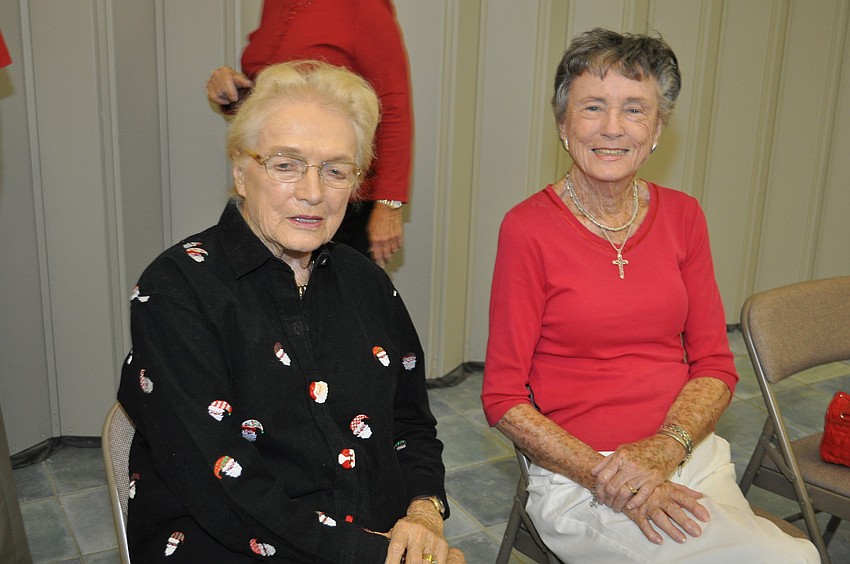 Barbara Falcone and Rita Stormes